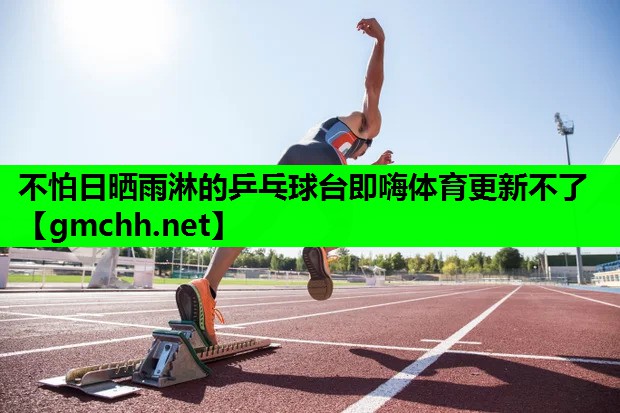 不怕日晒雨淋的乒乓球台即嗨体育更新不了
