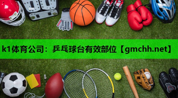 乒乓球台有效部位